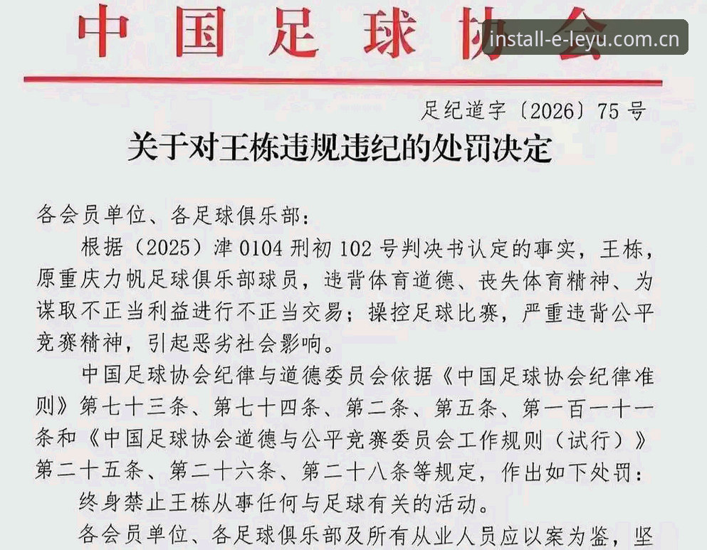 足协禁足令深度解读：终身禁赛vs五年处罚，中国足球反腐风暴下的行业洗牌
